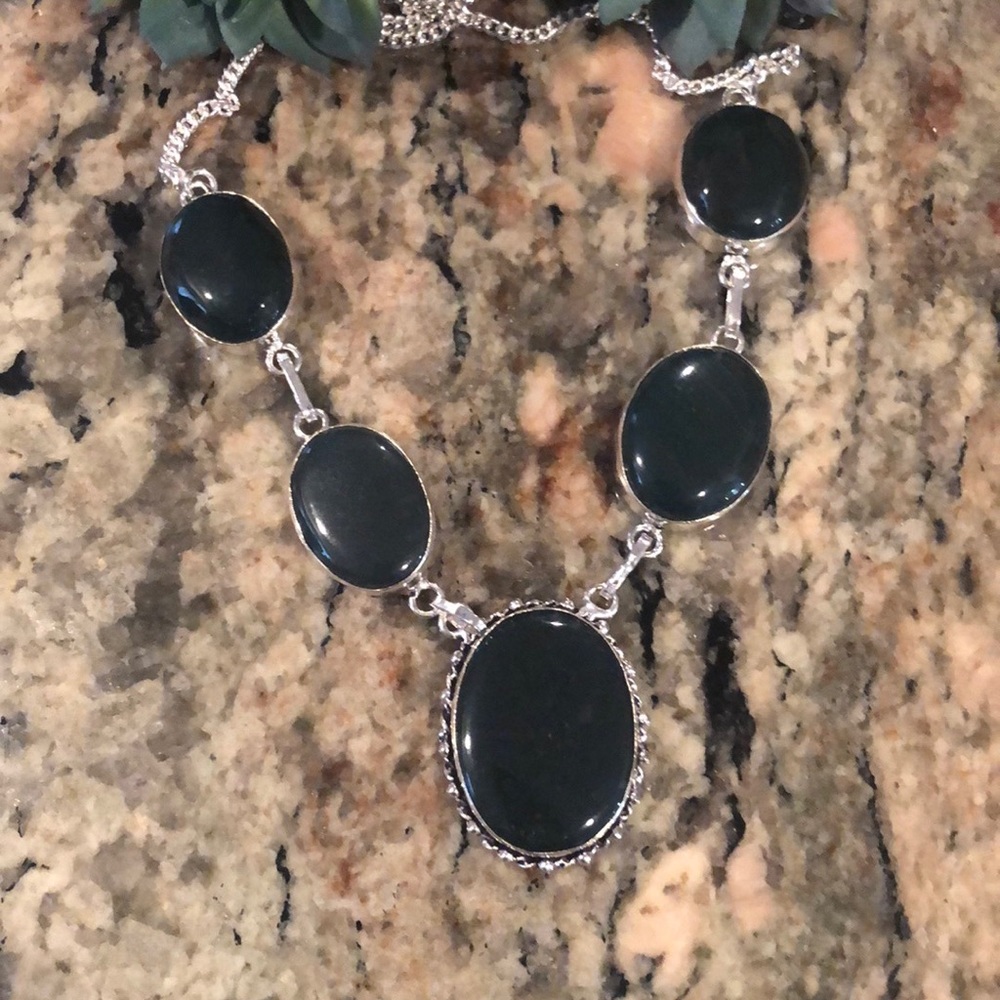 Bloodstone Necklace